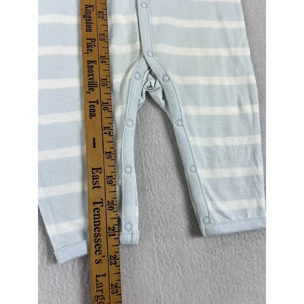 Polo Ralph Lauren Coverall Baby Size 6 Months One Piece Fleece full Button Front